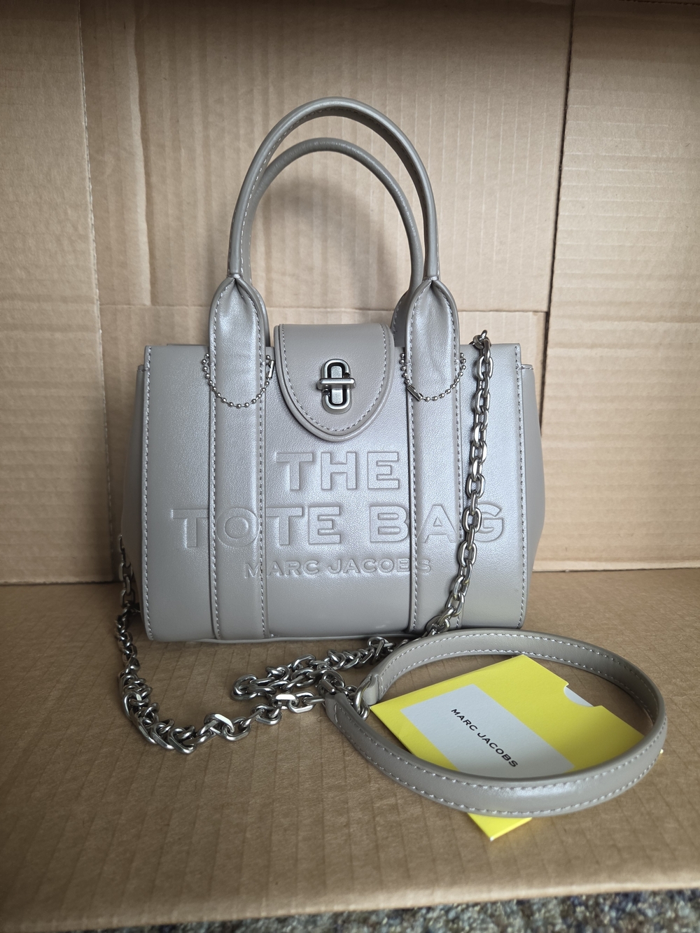 Marc Jacobs The Tote Bag Mini Turnlock Crossbody
